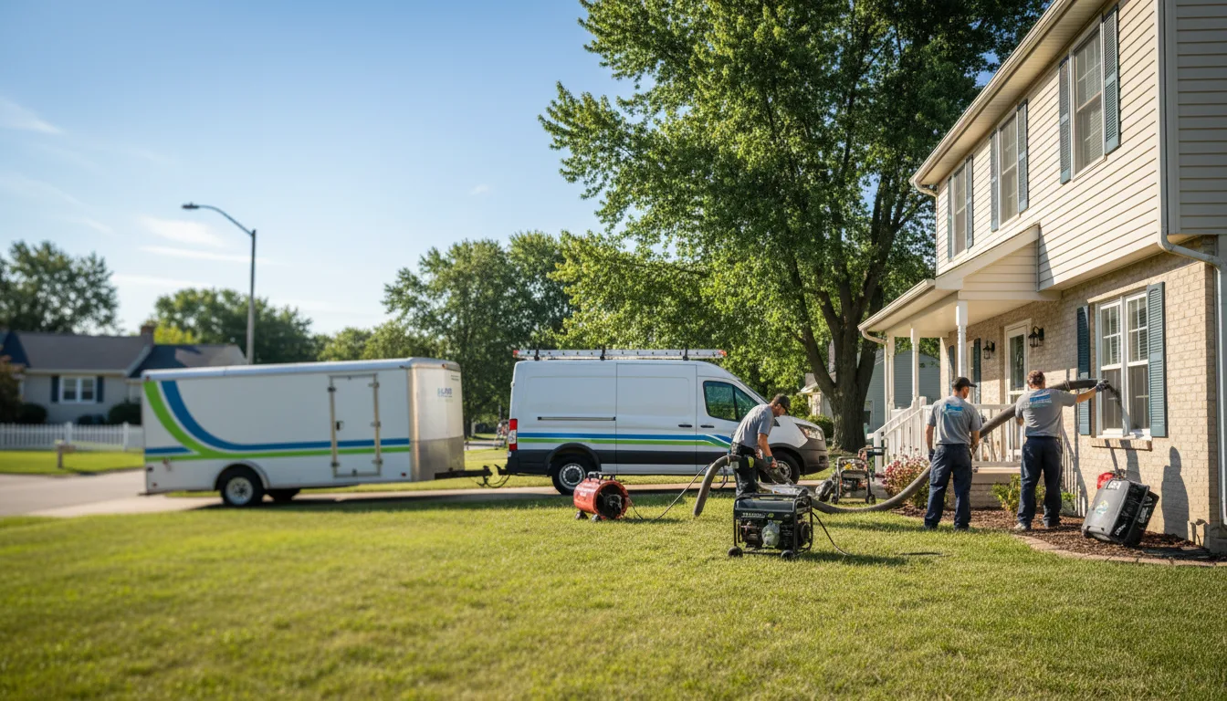 Flooded Basement Restoration And Cleanup With Repair in Sheboygan Falls, WI near me